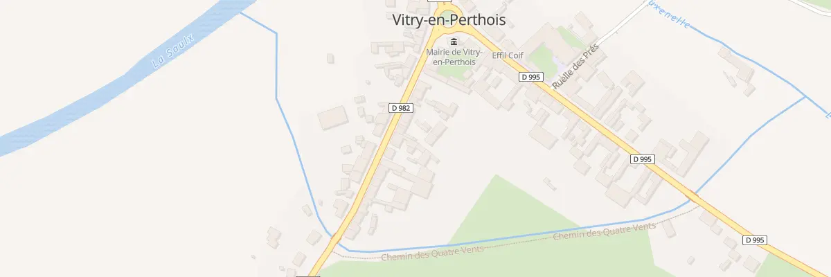 Plan du 9 Rue Saint Lazare à Vitry-en-Perthois