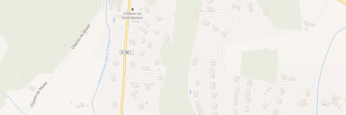 Plan du 6100 Bauvache à Saint-Montan