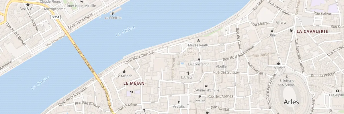 Plan du 2 Rue Truchet à Arles
