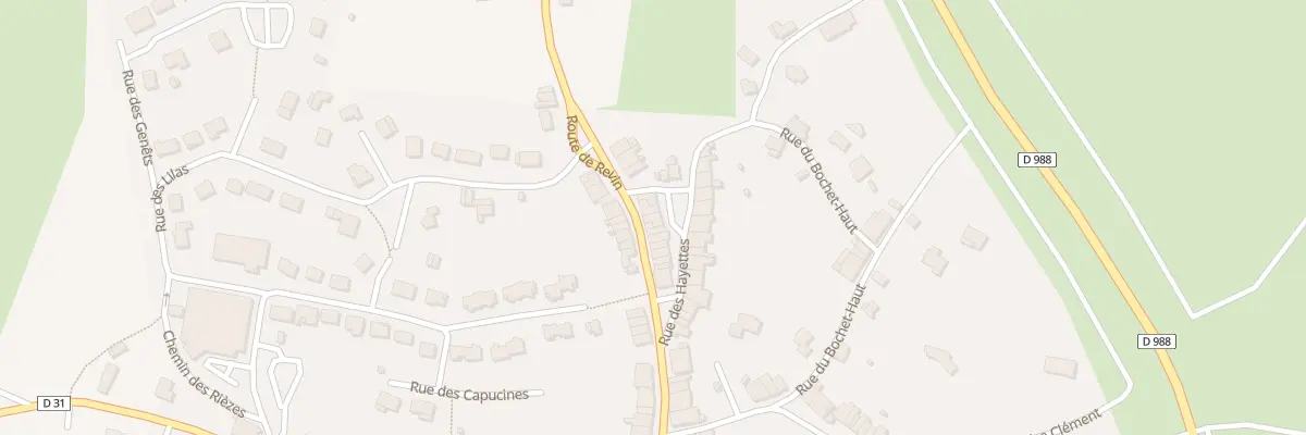 Plan du 13 Rue des Hayettes aux Mazures