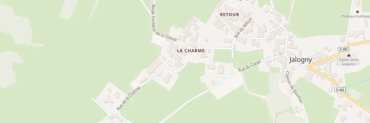 Plan du 3 Imp Bellevue à Jalogny