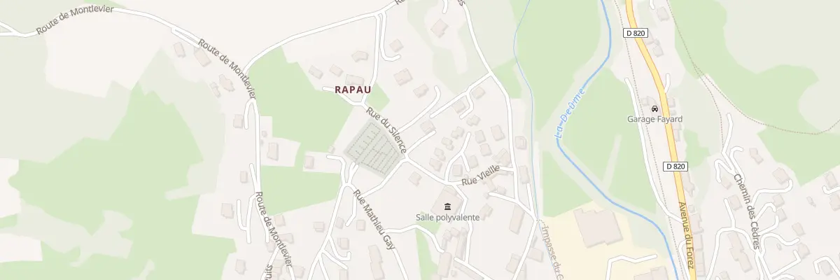 Plan du 79 Rue du Silence à Saint-Marcel-lès-Annonay