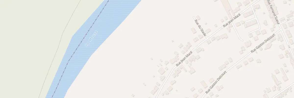 Plan du 652 Rue Jean Macé à Revin