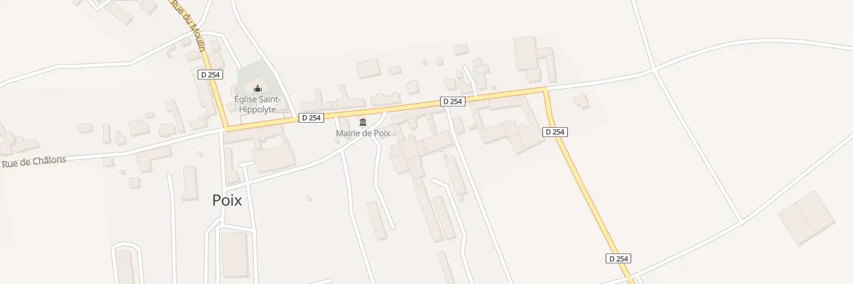 Plan du 16 Rue de Verdun à Poix
