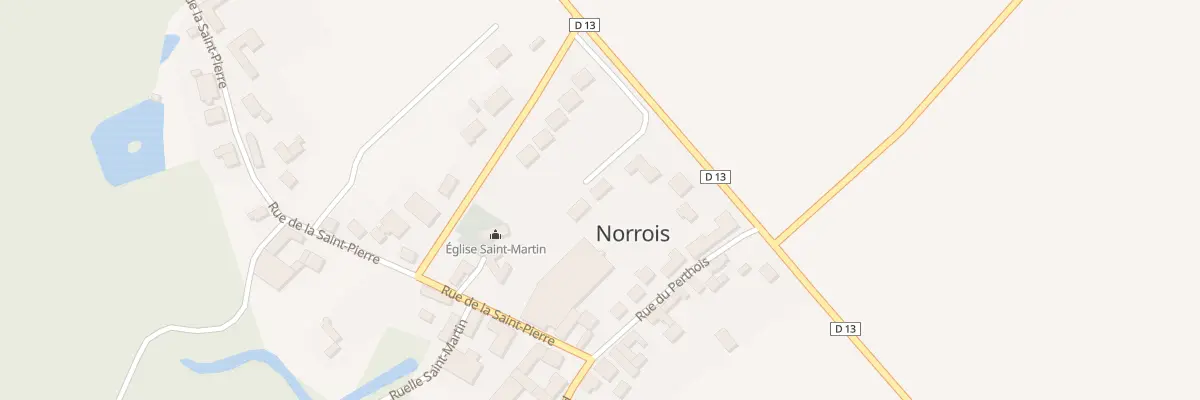 Plan du 21 All des Cerisiers à Norrois