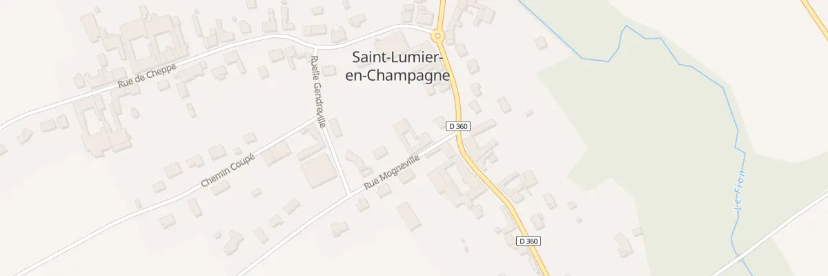 Plan du 3 Rue Mogneville à Saint-Lumier-en-Champagne