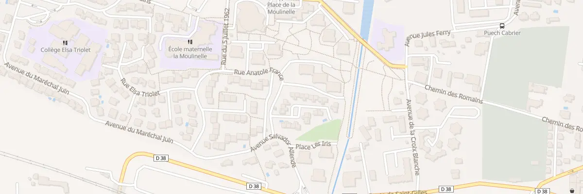 Plan du 4 Pl des Mouettes à Beaucaire