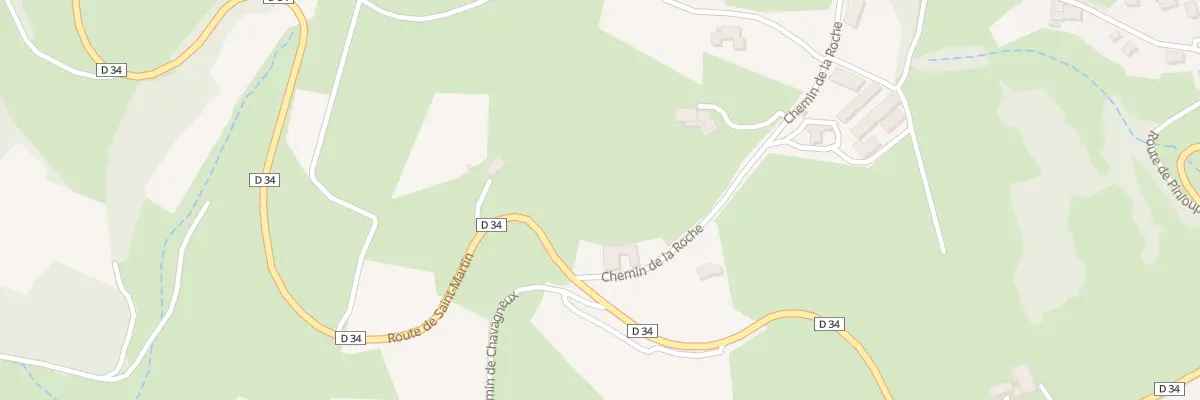 Plan du 41 Che de la Roche à Chaussan