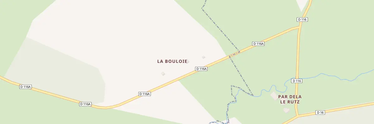 Plan du 5035 La Bouloie à Sury