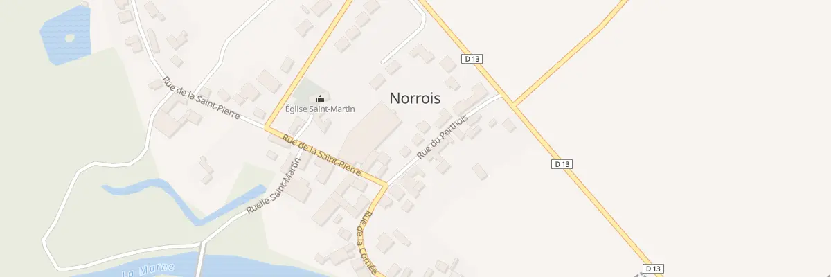 Plan du 8 Rue du Perthois à Norrois