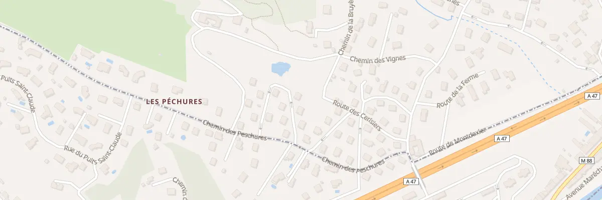 Plan du 18 Rte des Cerisièrs à Saint-Joseph