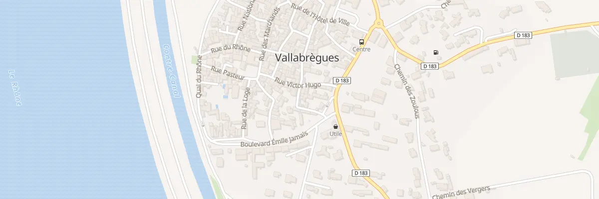 Plan du 31 Rue du Moulin d’Huile à Vallabrègues
