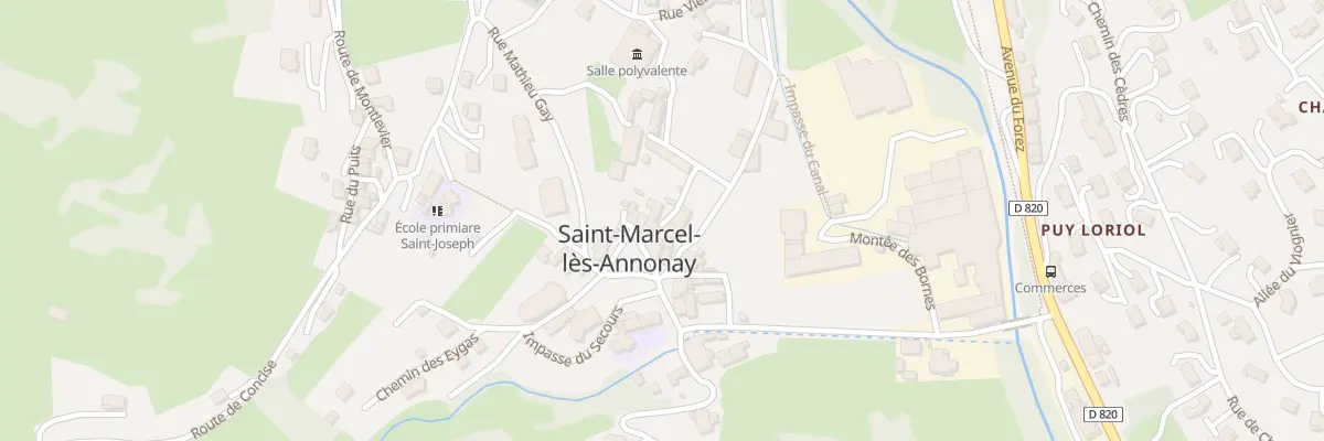 Plan du 41 Rue des Amis à Saint-Marcel-lès-Annonay