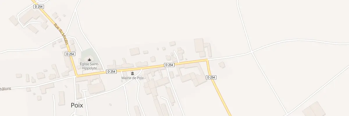 Plan du 21 Rue de Verdun à Poix