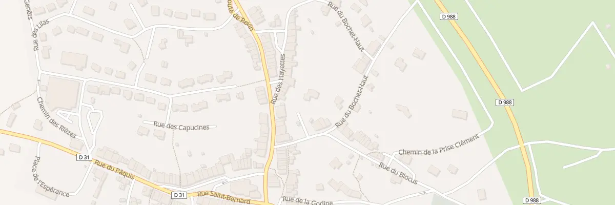 Plan du 5396 Rue du Blocus aux Mazures