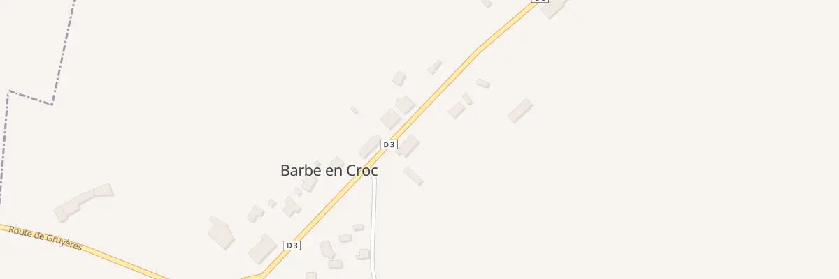 Plan du 10 Barbe En Croc à Mondigny