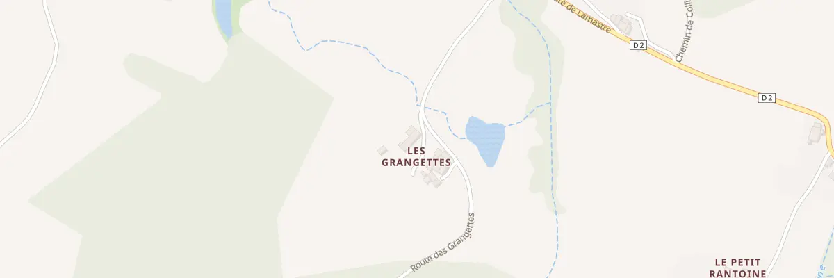 Plan du 5054 Les Grangettes à Vernoux-en-Vivarais
