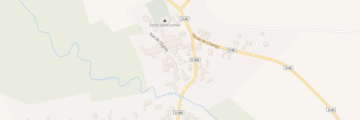 Plan du 1 Rue de l’Eglise à Saint-Lumier-en-Champagne