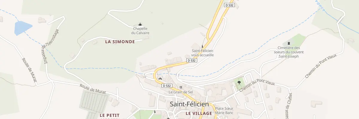 Plan du 19 Rue Charles Forot à Saint-Félicien