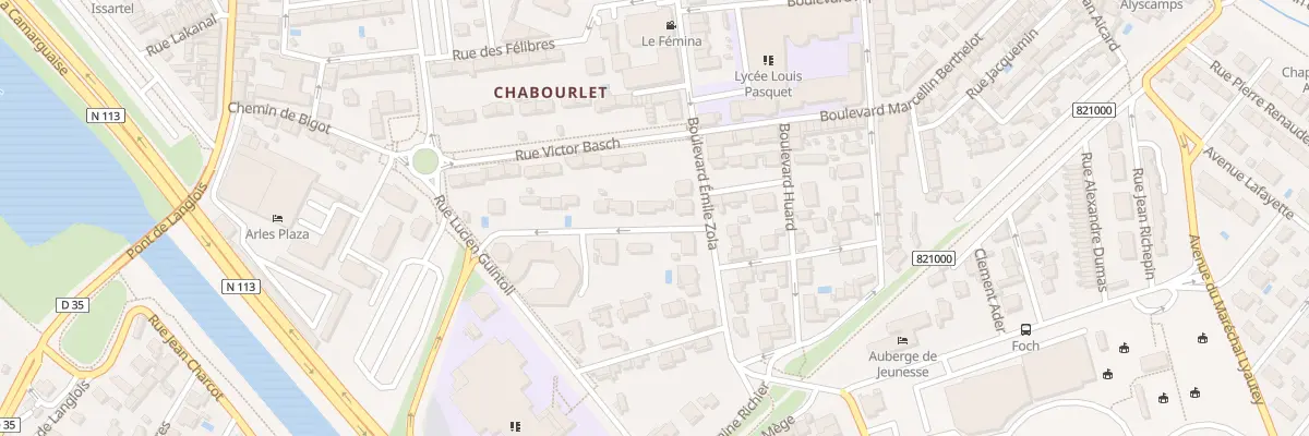 Plan du 2 Rue Antoine Talon à Arles