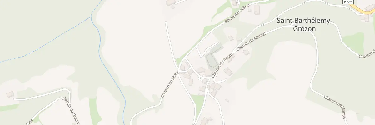 Plan du 5205A Le Village à Saint-Barthélemy-Grozon