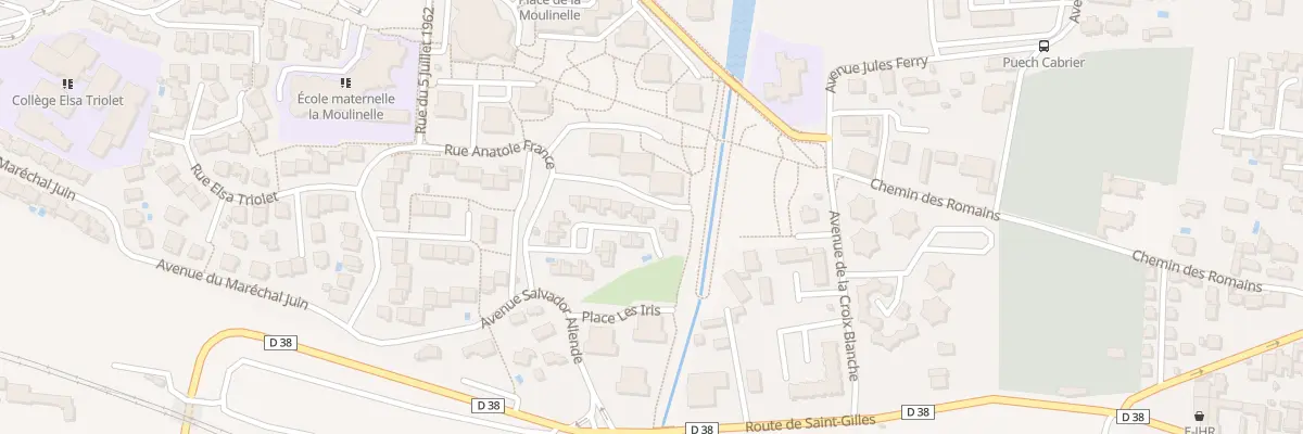 Plan du 11 Pl des Mouettes à Beaucaire