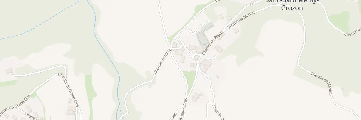Plan du 5202 Le Village à Saint-Barthélemy-Grozon