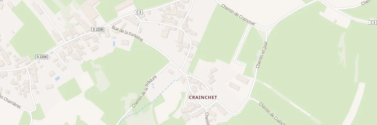 Plan du 21 Rue de Crainchet à Saint-Sernin-du-Plain