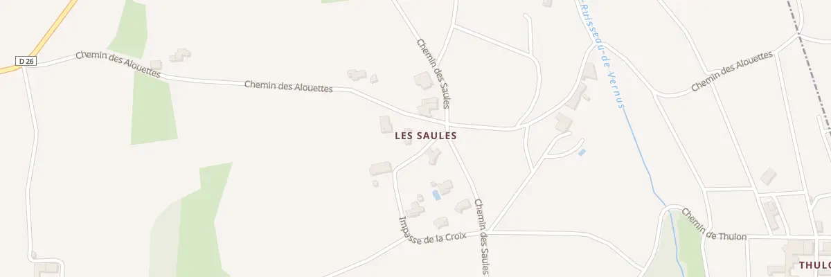 Plan du 478 Che des Alouettes à Lantignié