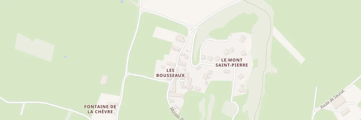 Plan du 20 Mte des Bousseaux à Jalogny