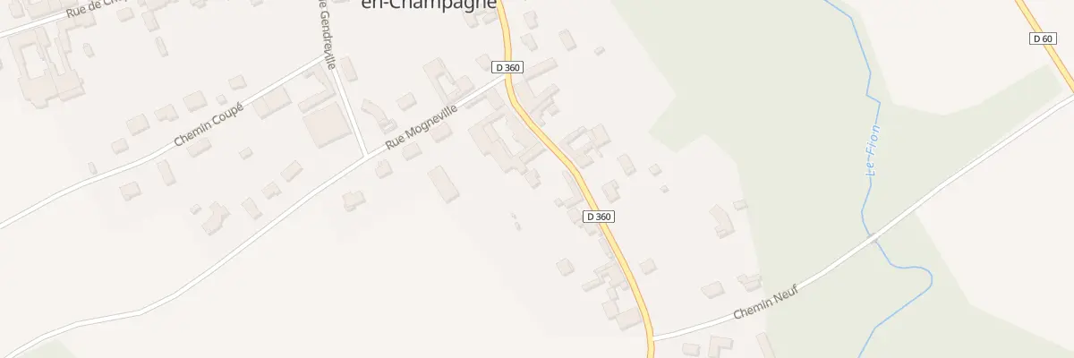 Plan du 13 Rue des Cugnots à Saint-Lumier-en-Champagne