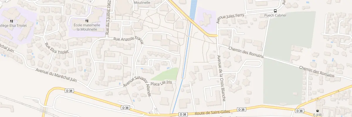 Plan du 12 Pl des Mouettes à Beaucaire