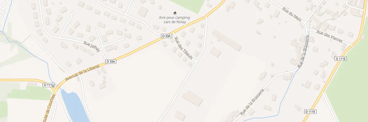 Plan du 3 Rue des Tilleuls à Nolay