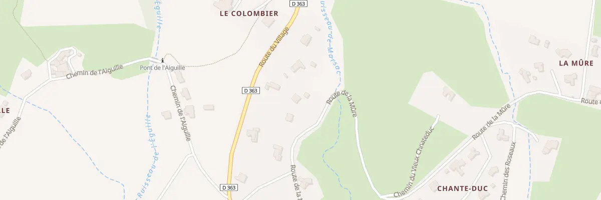 Plan du 425B Rte de la Mure à Aubignas