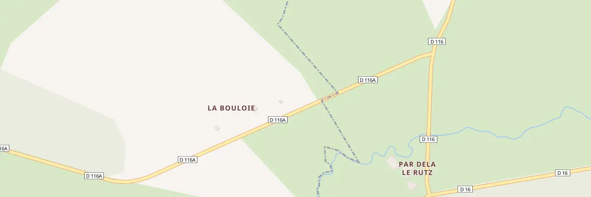 Plan du 5030 La Bouloie à Sury