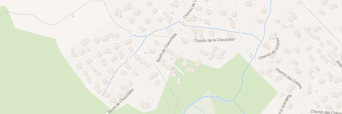 Plan du 101 Rte de Chaumette à Alissas