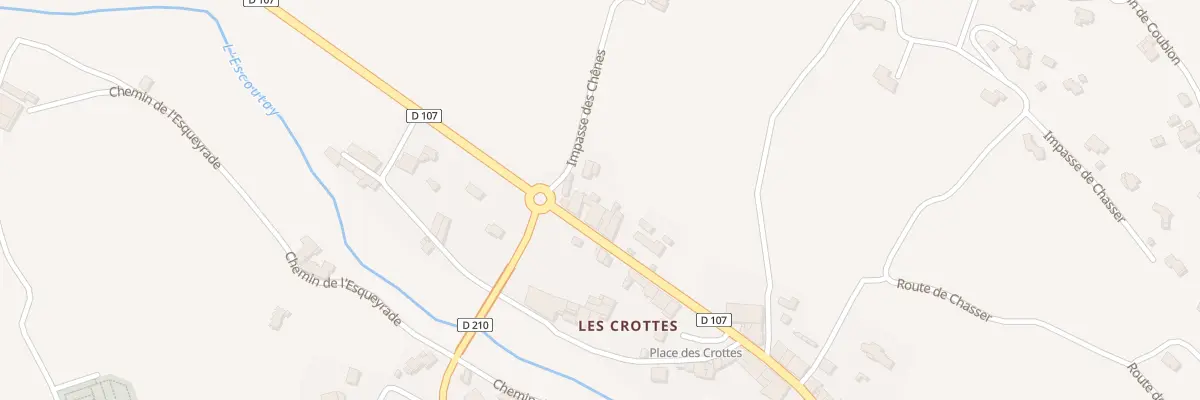 Plan du 45 Rte de Viviers à Saint-Thomé