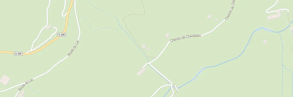 Plan du 5087 Chaud Abri à Rochessauve
