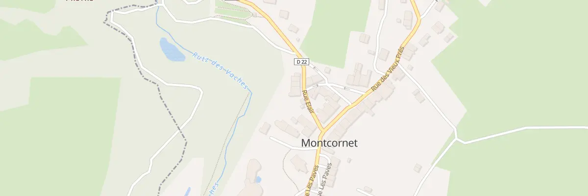 Plan du 3 Rue Elair à Montcornet