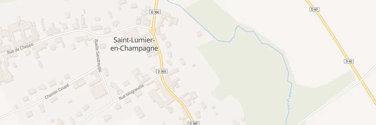 Plan du 10 Rue des Cugnots à Saint-Lumier-en-Champagne