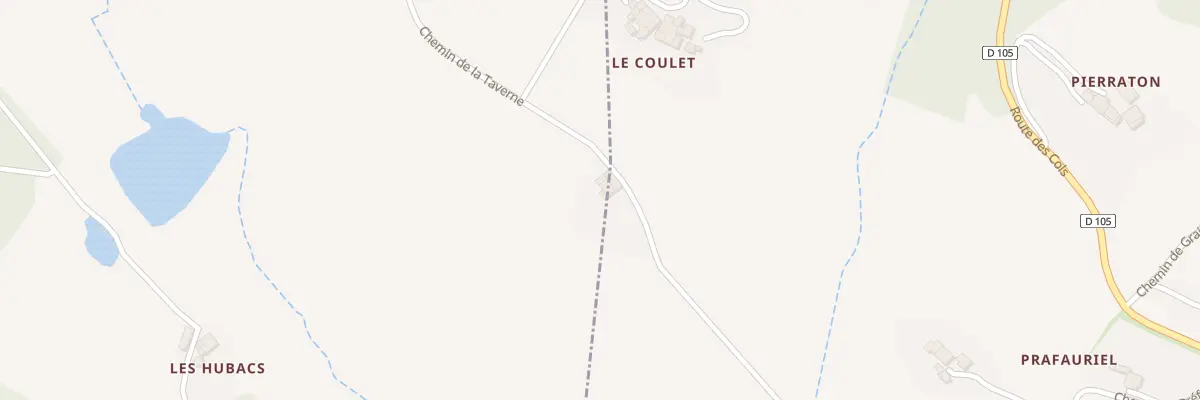 Plan du 5773 La Taverne à Vernoux-en-Vivarais