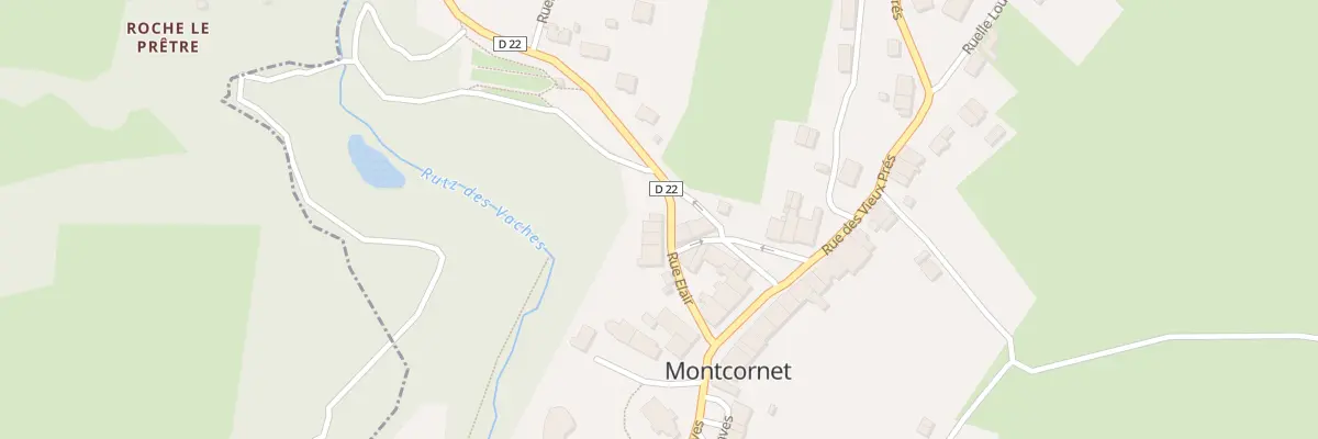 Plan du 9 Rue Elair à Montcornet