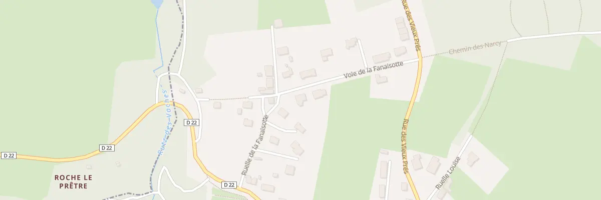 Plan du 7 Voie de la Fanaisotte à Montcornet