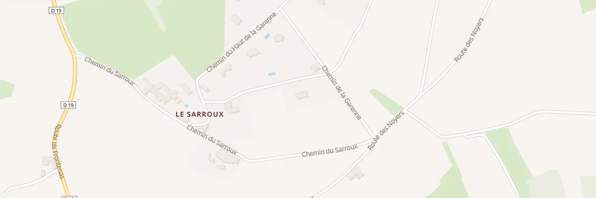 Plan du 5156C La Garenne à Theizé