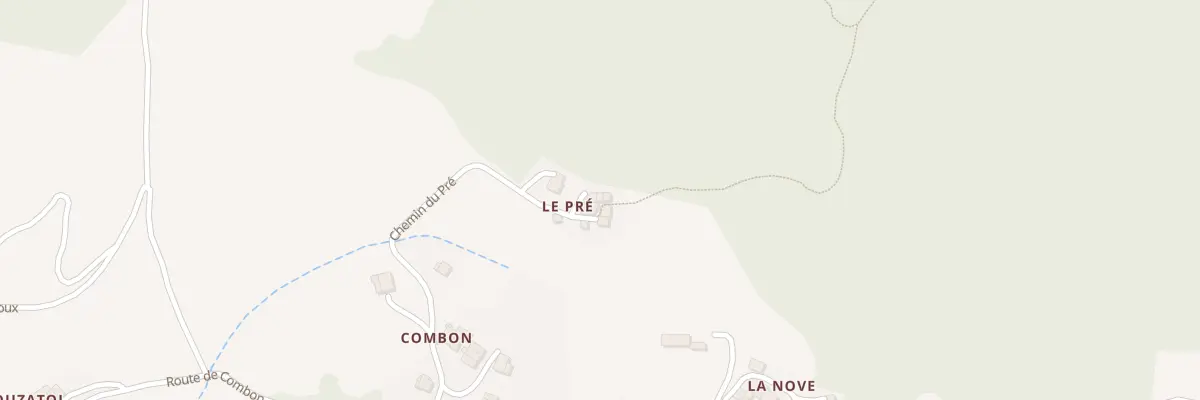 Plan du 5263 Le Pre à Saint-Montan