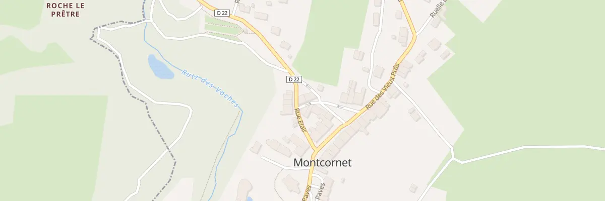 Plan du 8 Rue Elair à Montcornet