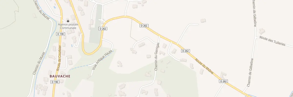 Plan du 5835 Garigas à Saint-Montan