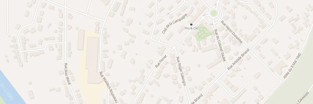 Plan du 590 Rue Ferrer à Revin