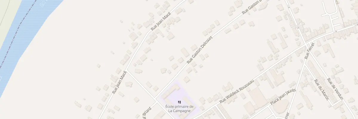 Plan du 534 Rue Gaston Delcourt à Revin