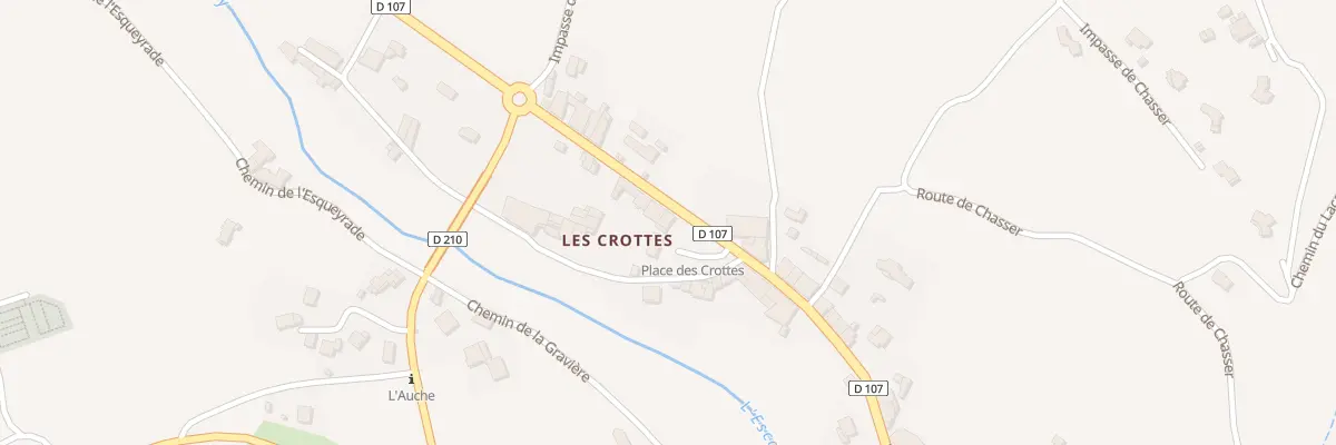 Plan du 2 Pl des Crottes à Saint-Thomé
